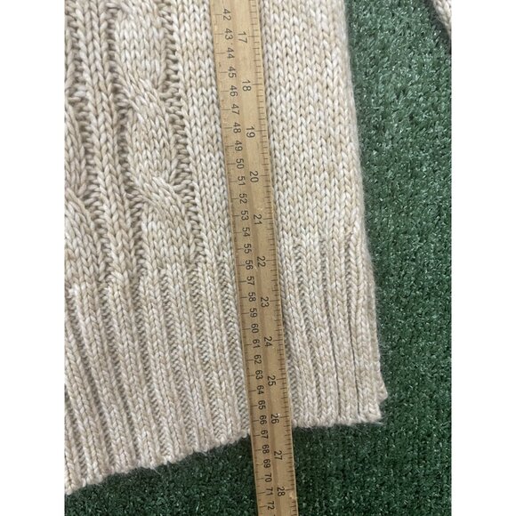 Canyon River Blues Sweater Knitted Women's Beige Cream Size Large Stretch - Picture 6 of 10